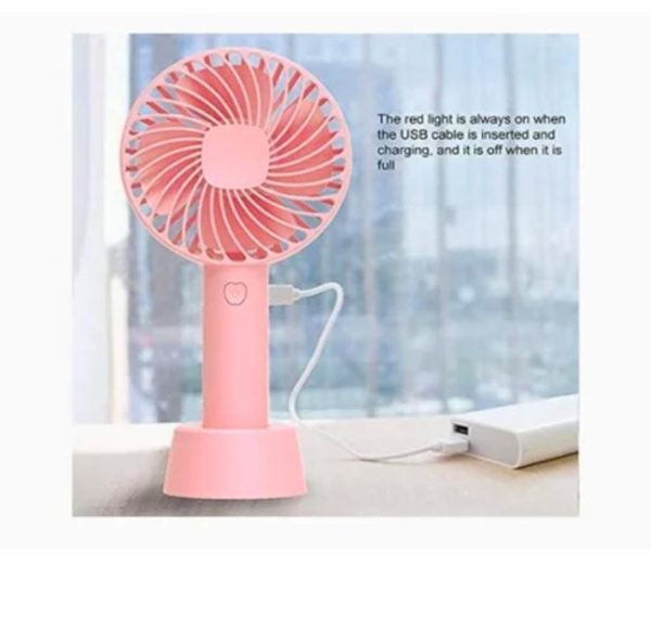 Mini hand held portable usb charging fan